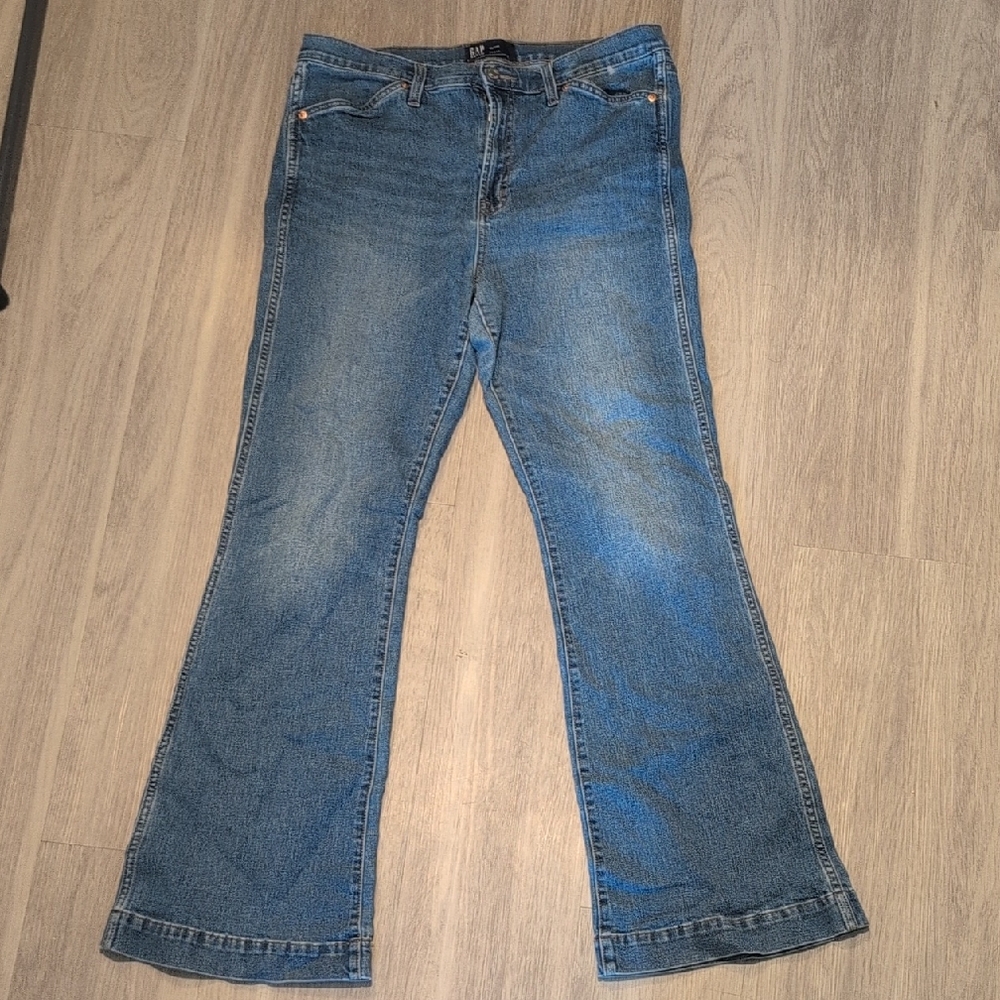GAP Women's Flare Jeans in Blue